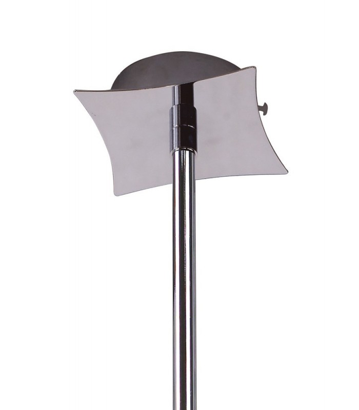 Telescopic Semi Flush Convertible 4 Light G9, Polished Chrome - 5