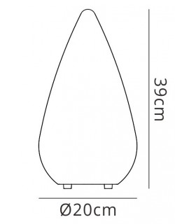 Table Lamp Induction LED RGB Outdoor IP44, Opal White - 2