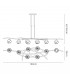 Telescopic 8 Light G9 ECO Line, Polished Chrome - 2