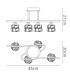 Ceiling 4 Light G9 ECO, Antique Brass - 2