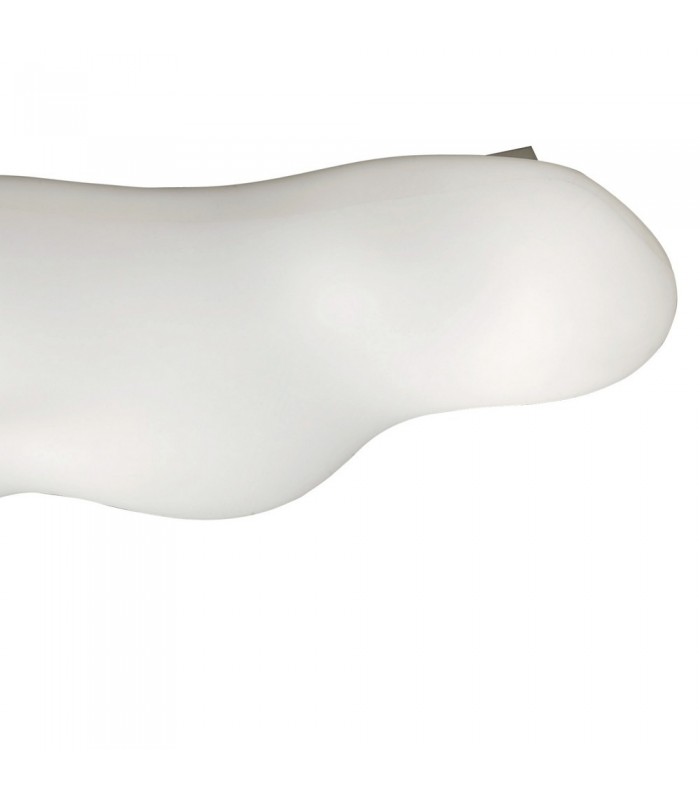 Ceiling 6 Light E27 Outdoor IP44, Opal White - 3