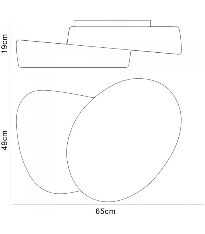 Ceiling 4 Light E27 Outdoor IP44, Matt White, Opal White - 2