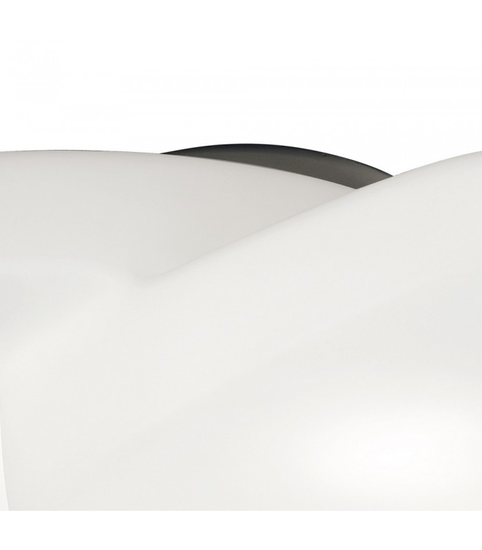 Ceiling 4 Light E27 Outdoor IP44, Matt White, Opal White - 4
