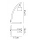 Table 1 Light G9, Antique Brass - 2