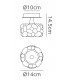 Ceiling 1 Light G9 Small, Polished Chrome - 2
