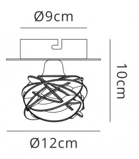 Ceiling 1 Light G9, Polished Chrome - 2