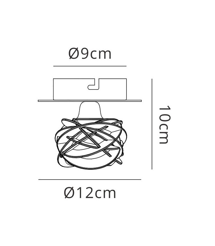 Ceiling 1 Light G9, Polished Chrome - 2