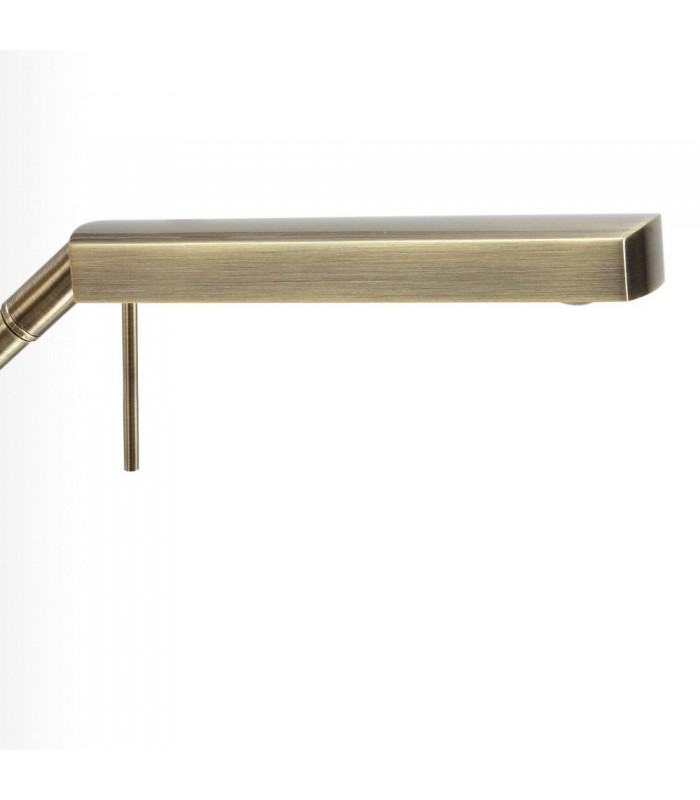 Wall Lamp 1 Light 7W LED 3000K, 600lm, Antique Brass - 4
