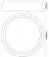 M4968 Floor Arch Lamp E27 with Black Shade, Black, Polished Chrome - 2