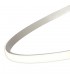 Semi Flush Ceiling 30W LED 3000K, 2400lm, Dimmable Silver, Frosted Acrylic, Polished Chrome - 6