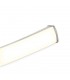 Semi Flush Ceiling 30W LED 3000K, 2400lm, Dimmable Silver, Frosted Acrylic, Polished Chrome - 7