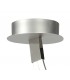 Semi Flush Ceiling 50W LED 3000K, 4000lm, Dimmable Silver, Frosted Acrylic, Polished Chrome - 4