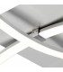 Ceiling 34W LED 3000K, 2600lm, Dimmable Silver, Frosted Acrylic, Polished Chrome - 5