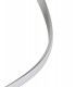 Floor Lamp 22W LED 3000K, 1800lm, Dimmable Silver, Frosted Acrylic, Polished Chrome - 6