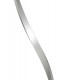 Floor Lamp 22W LED 3000K, 1800lm, Dimmable Silver, Frosted Acrylic, Polished Chrome - 7