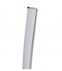 Floor Lamp 22W LED 3000K, 1800lm, Dimmable Silver, Frosted Acrylic, Polished Chrome - 8