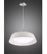 Ceiling Pendant Kit 59cm, Polished Chrome, White Acrylic - 8