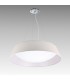 Ceiling Pendant Kit 90cm, Polished Chrome, White Acrylic - 8