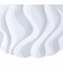 Flush Ceiling Light Large Round 45W LED IP44 3000K, 4050lm, Matt White, White Acrylic - 3