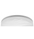 Flush Ceiling Light Medium Round 36W LED IP44 3000K, 3240lm, Matt White, White Acrylic - 3