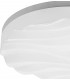 Flush Ceiling Light Medium Round 36W LED IP44 3000K, 3240lm, Matt White, White Acrylic - 4