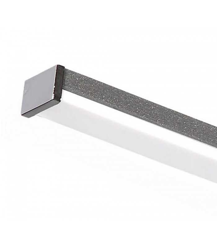 Wall Lamp 7W LED Chrome IP44 4000K, 420lm, Silver, Frosted Acrylic, Polished Chrome - 7