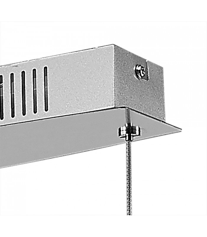 Ceiling Pendant 23W LED Satin Nickel, Polished Chrome 3000K, 1631lm, - 5