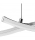 Ceiling Pendant 23W LED Satin Nickel, Polished Chrome 3000K, 1631lm, - 6