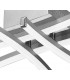Flush Ceiling 26W LED Satin Nickel, Polished Chrome 3000K, 1800lm, - 4