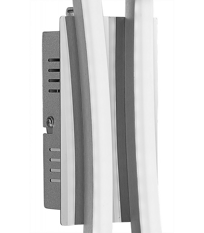 Wall Lamp 6W LED Satin Nickel, Polished Chrome 3000K, 378lm, - 3