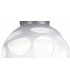 Ceiling 1 Light E27, Gloss White, Polished Chrome - 4