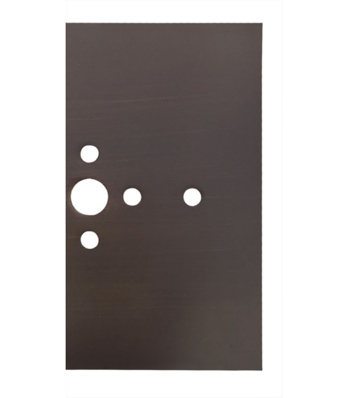 Flush Mount Plate Kit For M5234 , M5236 Satin Nickel - 3