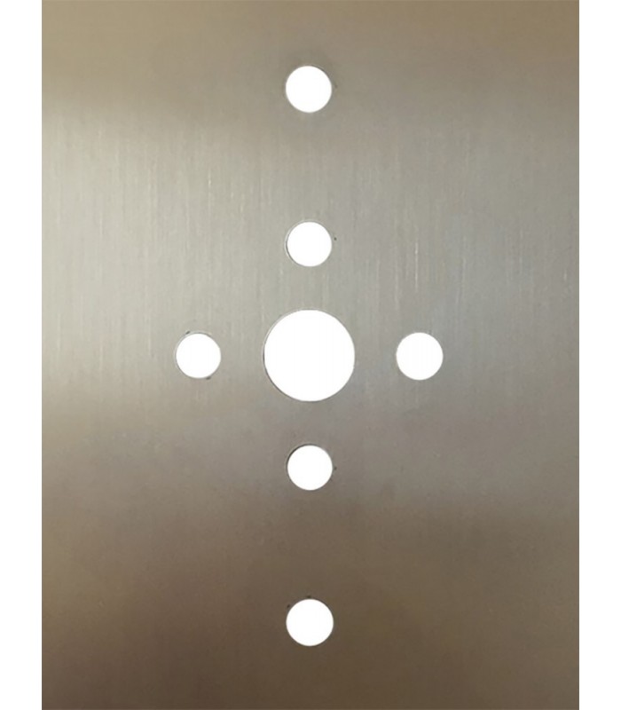 Flush Mount Plate Kit For M5233 , M5235 Bronze - 5