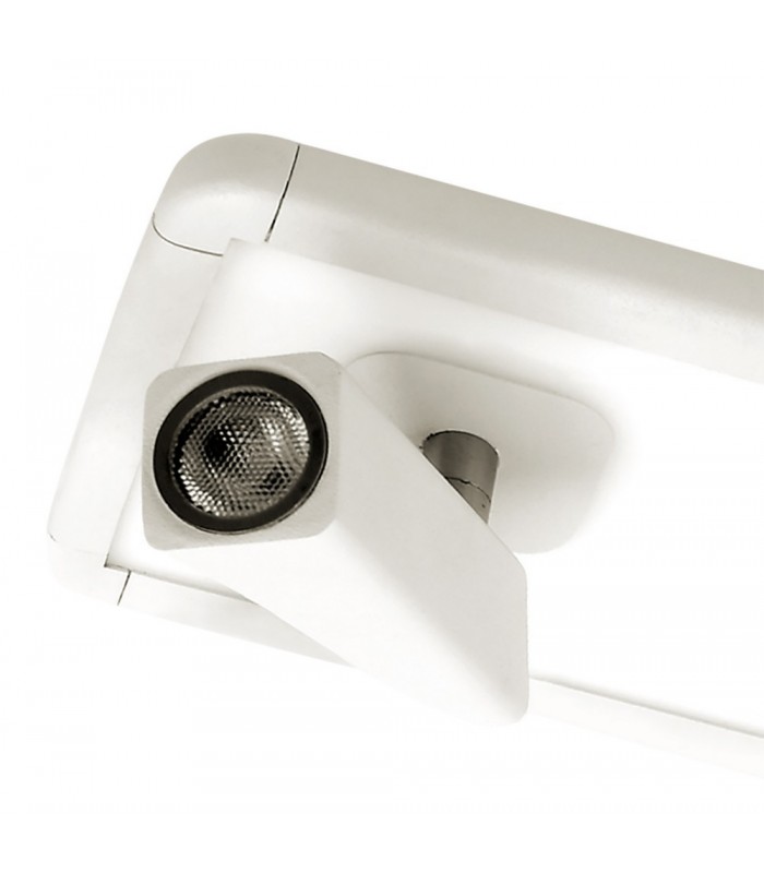 Spotlight 2 Head with Backlit Light 2x5W+10W LED White, 1500lm, 4000K - 3