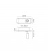 Wall Lamp Head with Backlit Light 10W LED White 4000K, 700lm, - 2