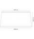 White Round Shade 410, 450mm x 215mm, Suitable for Ceiling Pendant Lights - 2