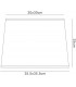 Black Square Shade 355, 355x250mm, Suitable for Floor Lamps - 2