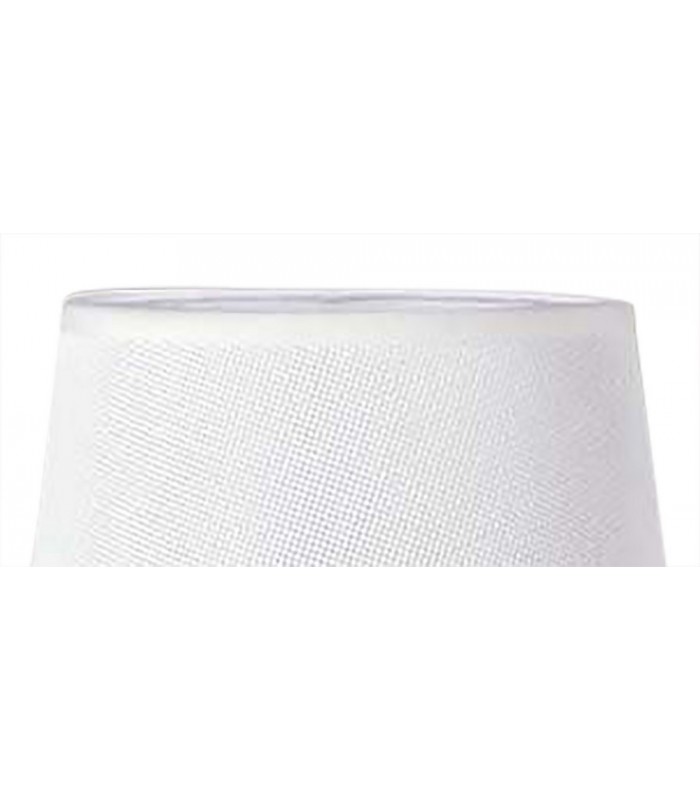 White Round Shade 210, 240mm x 165mm, Suitable for Table Lamps - 3