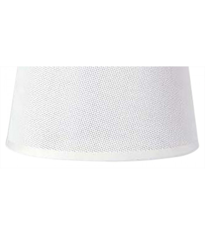 White Round Shade 210, 240mm x 165mm, Suitable for Table Lamps - 4