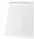 White Round Shade 210, 240mm x 165mm, Suitable for Table Lamps - 5