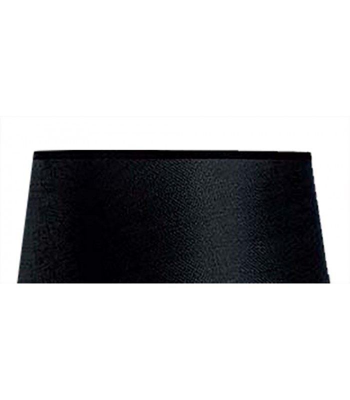 Black Round Shade 210, 240mm x 165mm, Suitable for Table Lamps - 3