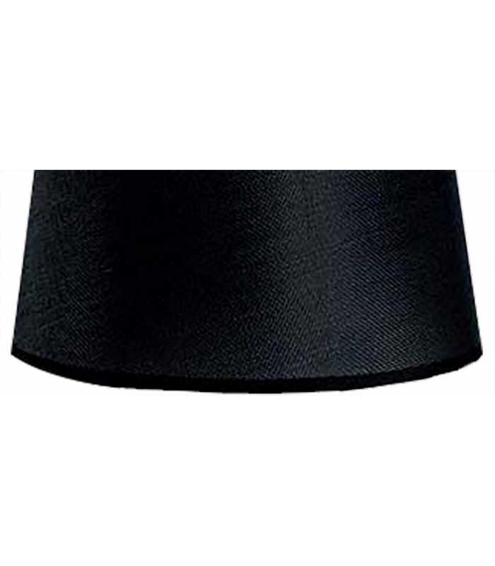 Black Round Shade 210, 240mm x 165mm, Suitable for Table Lamps - 4