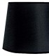 Black Round Shade 210, 240mm x 165mm, Suitable for Table Lamps - 5