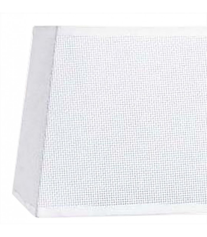 White Square Shade 240, 240x 165mm, Suitable for Table Lamps - 5