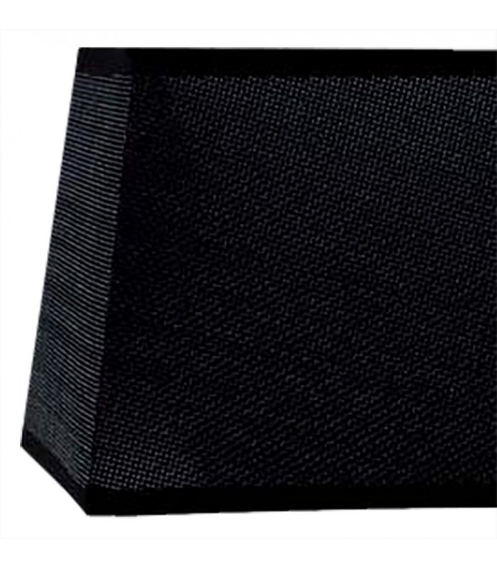 Black Square Shade 240, 240x 165mm, Suitable for Table Lamps - 5