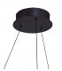 Ceiling Pendant 60W LED 2800K, 4500lm, Brown Oxide, White Acrylic - 3