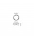 Flush 30W LED 2800K, 2500lm, Brown Oxide, White Acrylic - 2