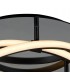 Flush 30W LED 2800K, 2500lm, Brown Oxide, White Acrylic - 4