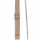 Ceiling 2 Light 2x40W E27, Sand Metal, Beige Belt - 4