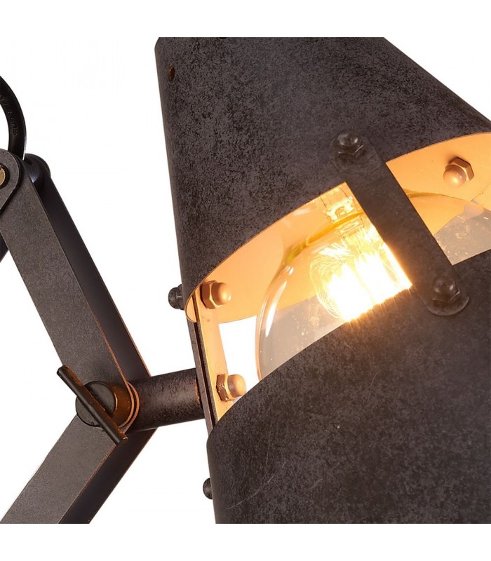 Wall Light 1 Light 40W E27, Oxide Metal - 5